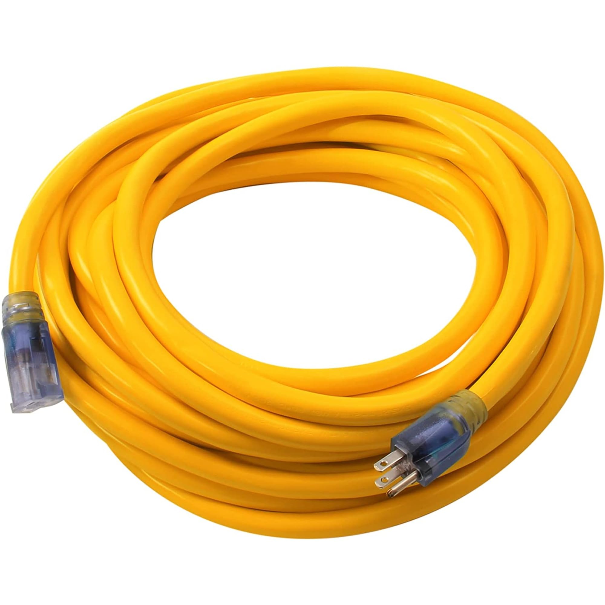 Foto 2 pulgar | Cable De Extensión Dewalt 15 M 12/3 Sjtw Con Extremos Iluminados Amarillo - Venta Internacional.