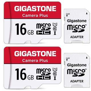 Foto 1 | Tarjeta De Memoria Gigastone Camera Plus De 16 Gb, Paquete De 2 Unidades, U1 C10 - Venta Internacional.