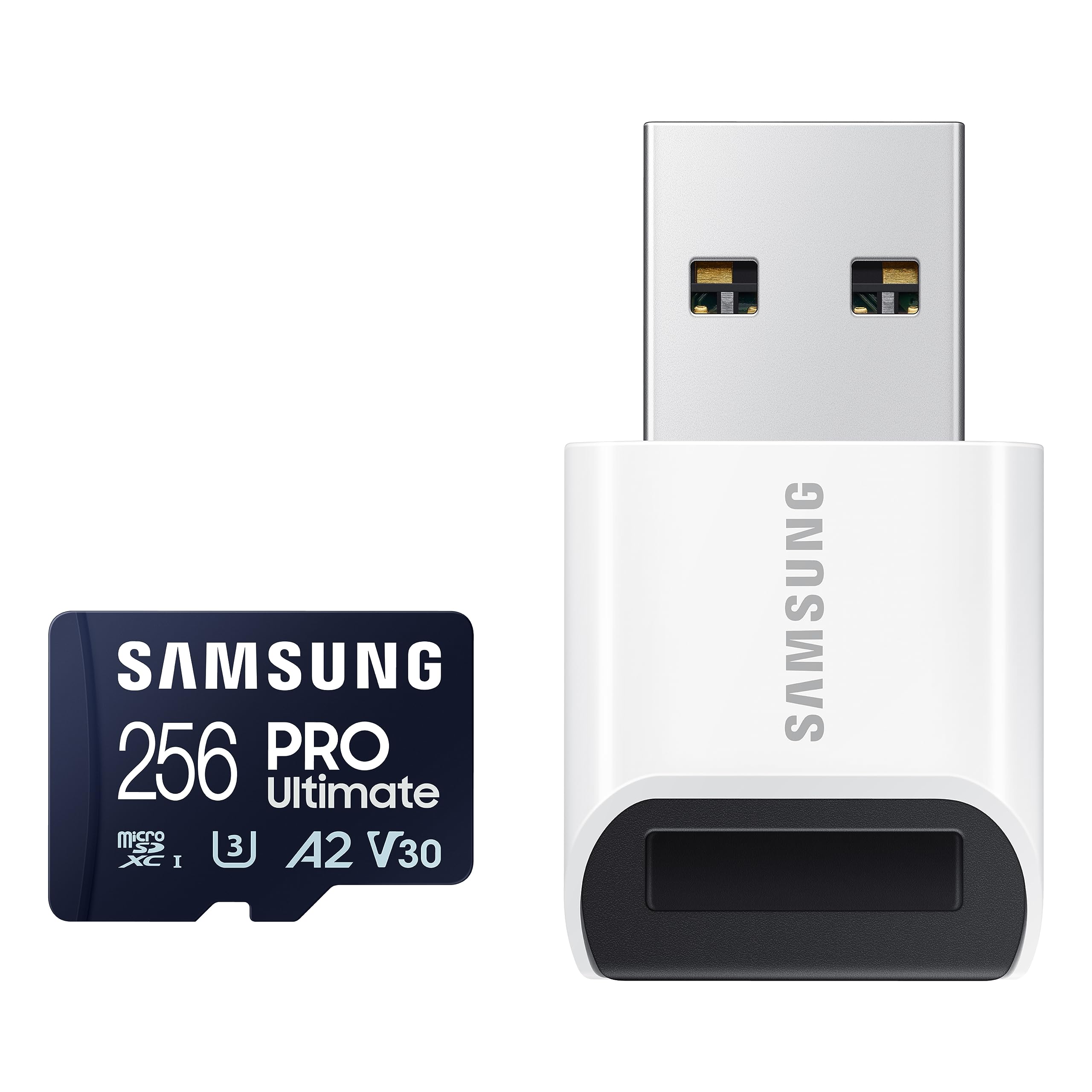 Tarjeta De Memoria Samsung Pro Ultimate Microsd 256gb Con Lector - Venta Internacional.