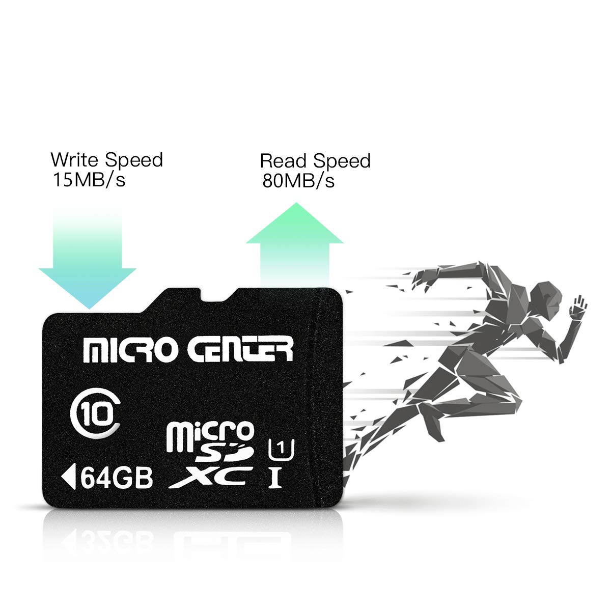 Foto 3 pulgar | Tarjeta De Memoria Microsdxc Inland Micro Center 64 Gb Clase 10 - Venta Internacional.