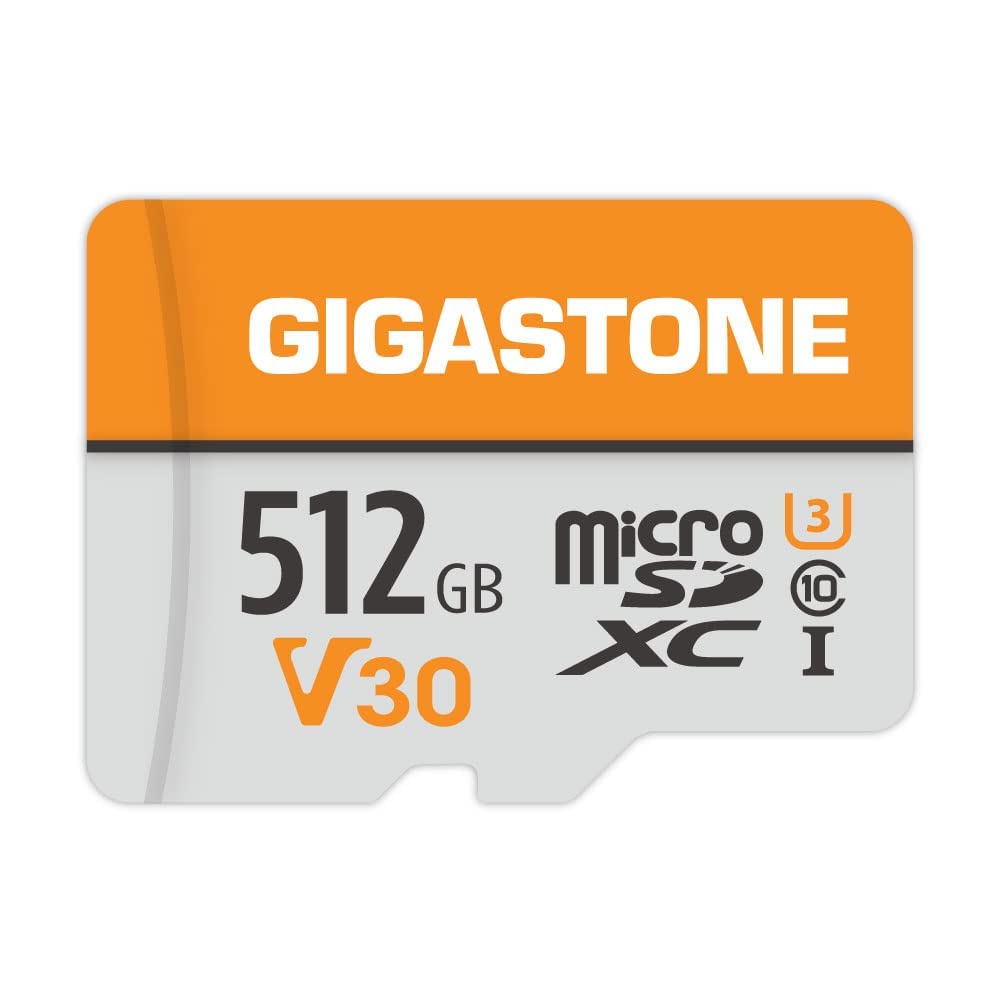 Tarjeta Micro Sd Gigastone 512gb Para Cámara De Vigilancia Gopro - Venta Internacional.