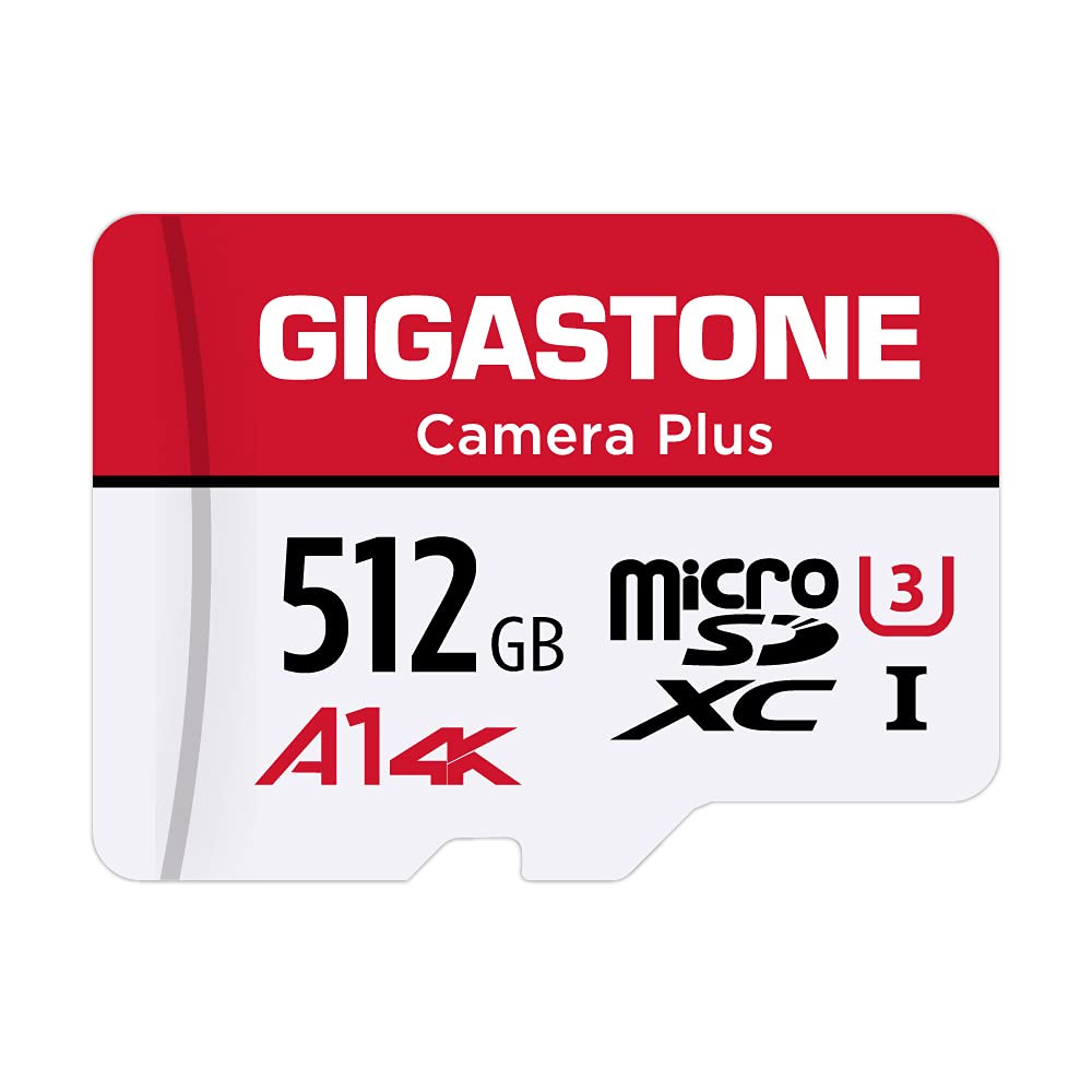 Tarjeta De Memoria Gigastone Camera Plus De 512 Gb Micro Sdxc - Venta Internacional.