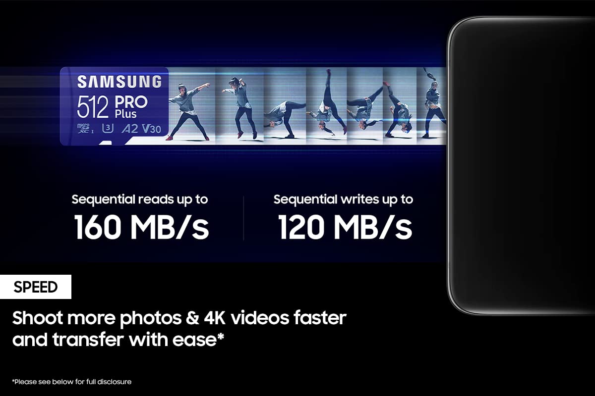 Foto 8 pulgar | Tarjeta De Memoria Samsung Pro Plus 512gb Microsdxc Uhs-i, U3, A2, V30 - Venta Internacional.