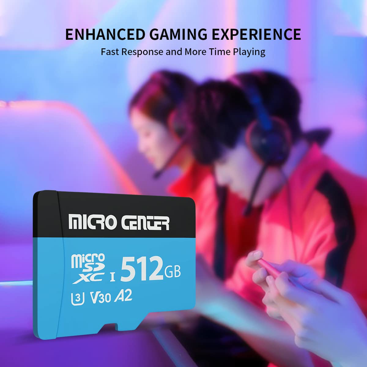 Foto 6 | Tarjeta Micro Sd Inland Micro Center Performance 512 Gb A2 V30 - Venta Internacional.