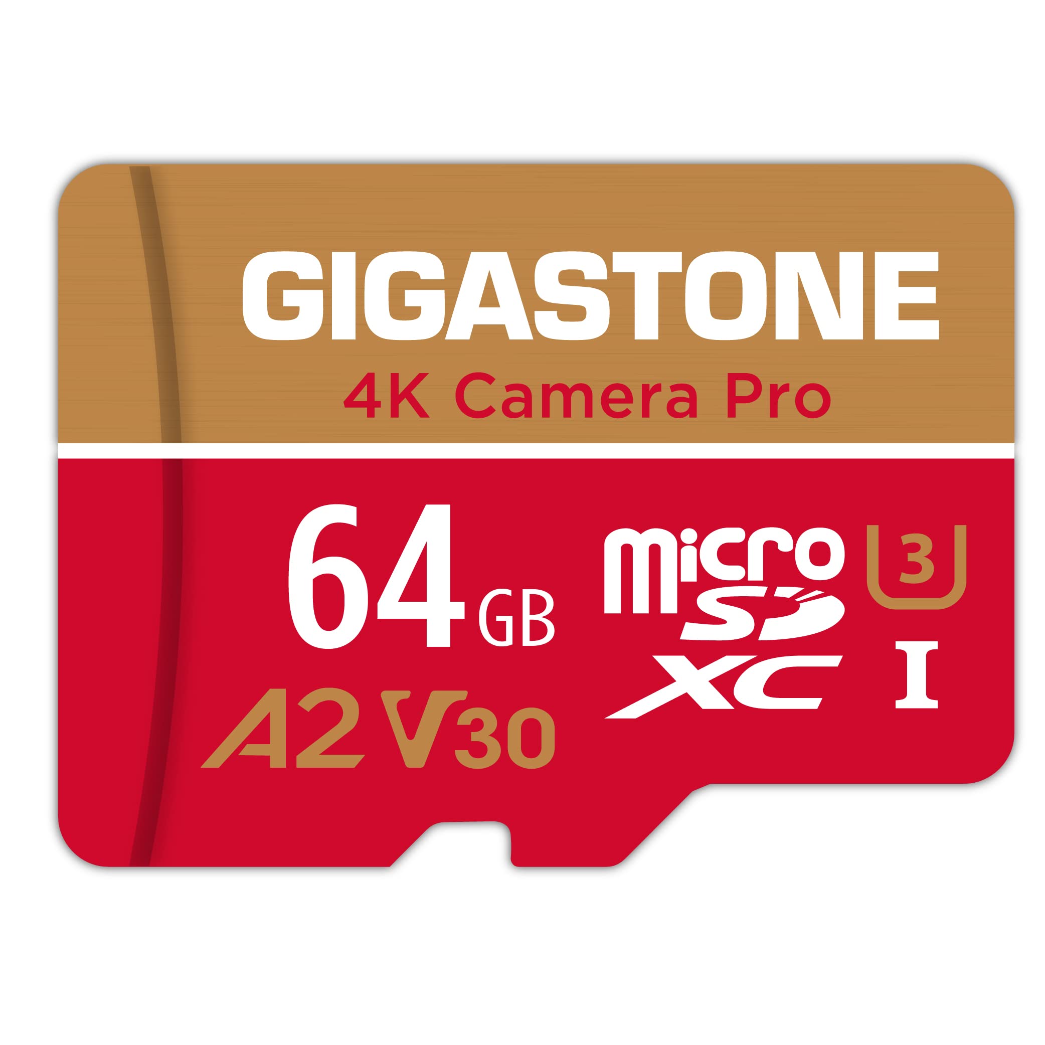 [tarjeta De Memoria] Tarjeta Micro Sd Gigastone De 64 Gb, Vídeo 4k Uhd - Venta Internacional.