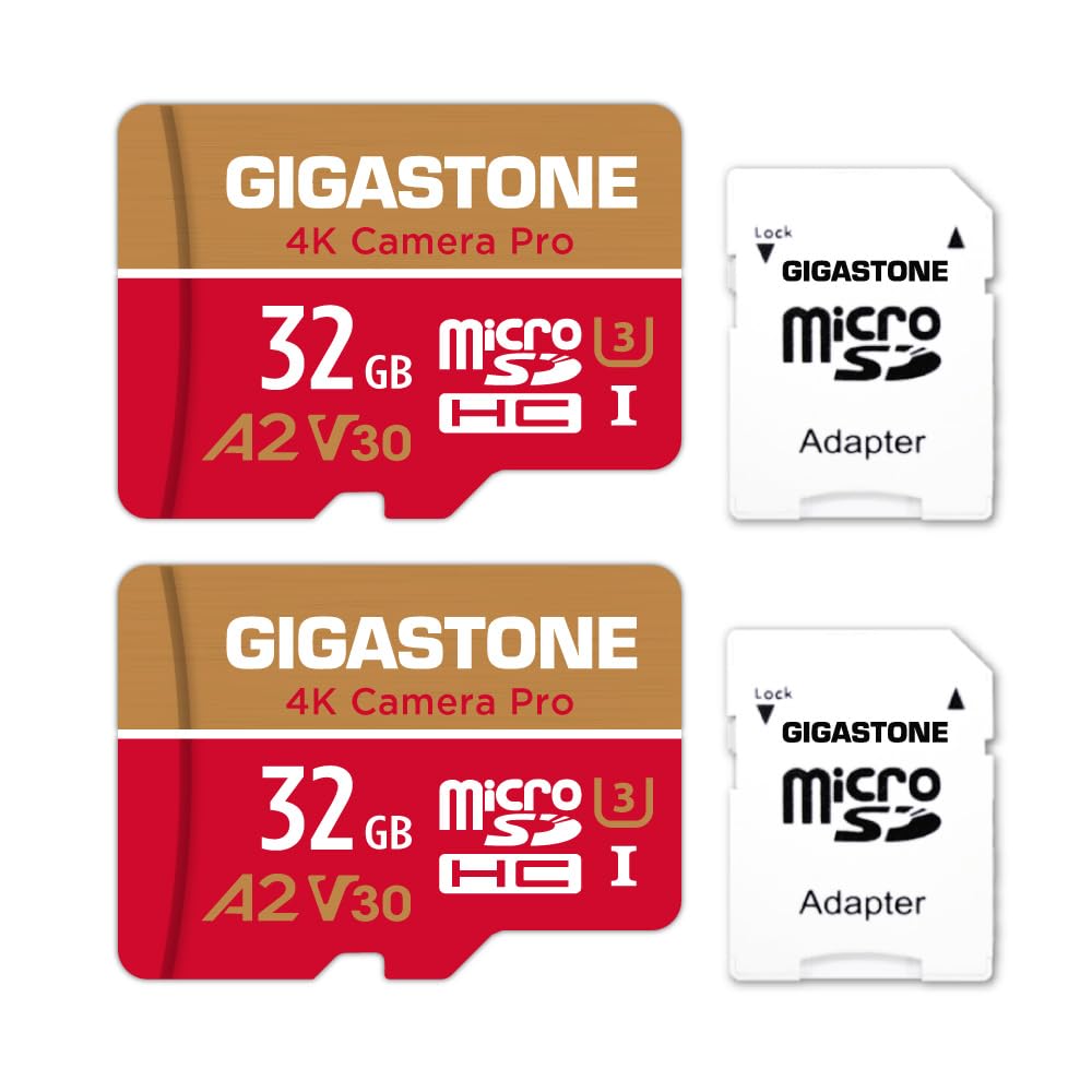 Foto 2 pulgar | Tarjeta Micro Sd Gigastone 32 Gb, Paquete De 2 Unidades, 4k Camera Pro 95 Mb/s - Venta Internacional.