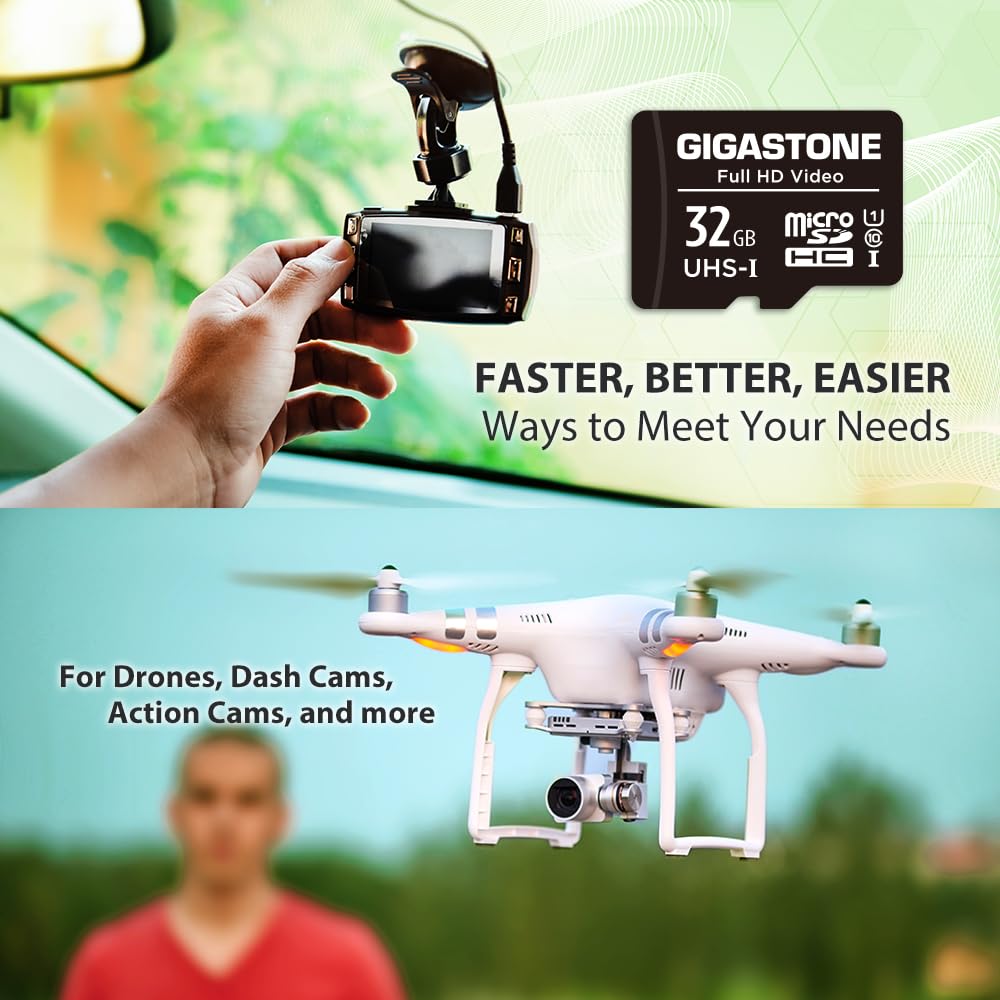 Foto 5 pulgar | Tarjeta Micro Sd Gigastone De 32 Gb, Paquete De 10 Unidades, Vídeo Full Hd De 90 Mb/s - Venta Internacional.