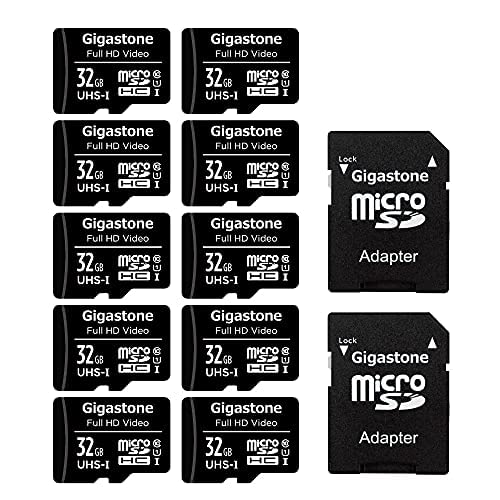 Foto 8 pulgar | Tarjeta Micro Sd Gigastone De 32 Gb, Paquete De 10 Unidades, Vídeo Full Hd De 90 Mb/s - Venta Internacional.