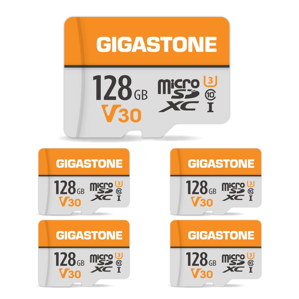 Foto 2 pulgar | Tarjeta Micro Sd Gigastone De 128 Gb, Paquete De 5, 4k Video Pro, 95 Mb/s - Venta Internacional.