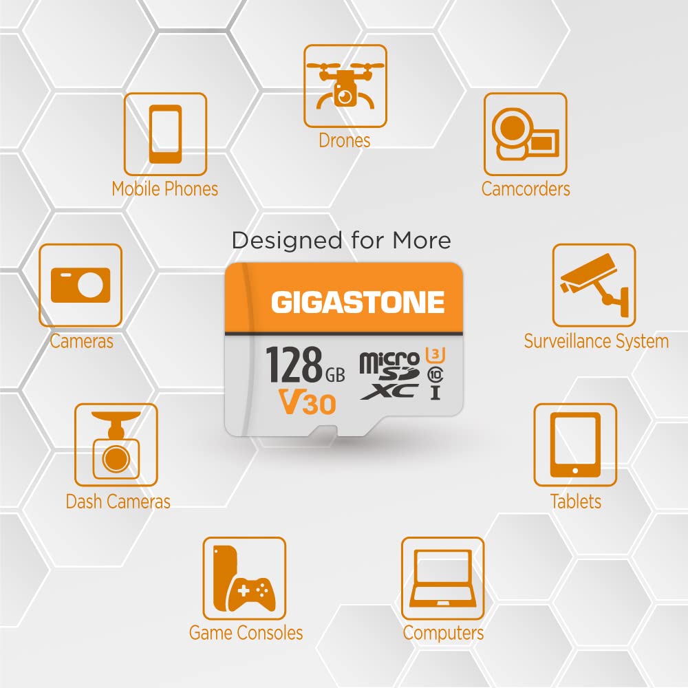 Foto 4 pulgar | Tarjeta Micro Sd Gigastone De 128 Gb, Paquete De 5, 4k Video Pro, 95 Mb/s - Venta Internacional.
