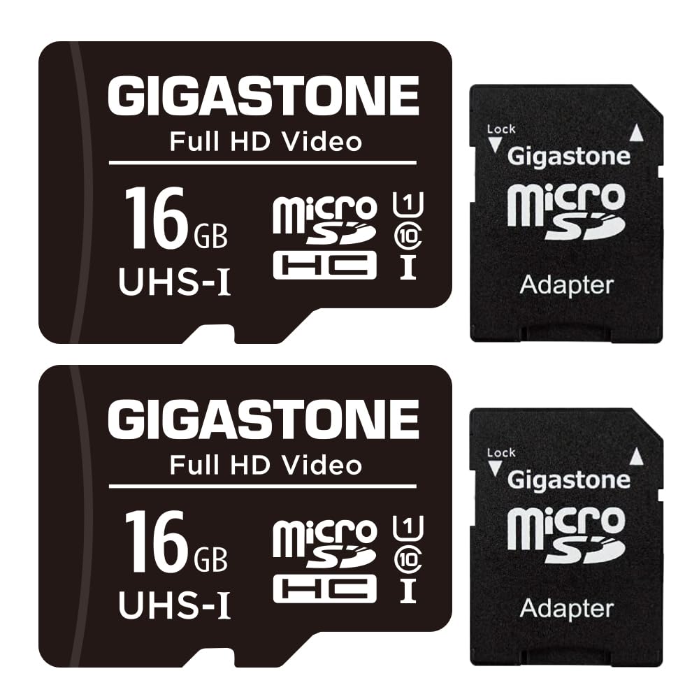 Foto 2 pulgar | Tarjeta Micro Sd Gigastone De 16 Gb, Paquete De 2 Unidades, Vídeo Fhd, 85 Mb/s - Venta Internacional.