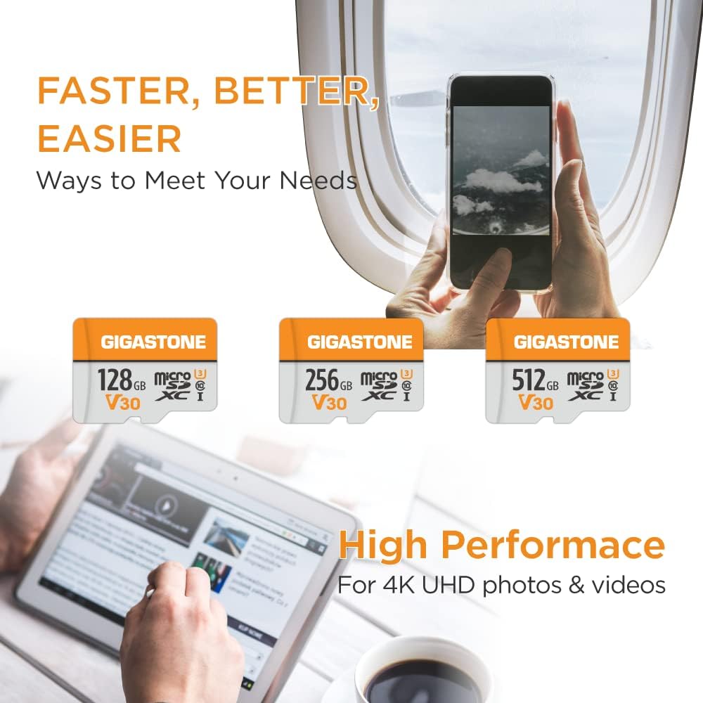 Foto 5 pulgar | Tarjeta Micro Sd Gigastone De 512 Gb, Paquete De 4 Unidades, 4k Video Pro, 100 Mb/s - Venta Internacional.