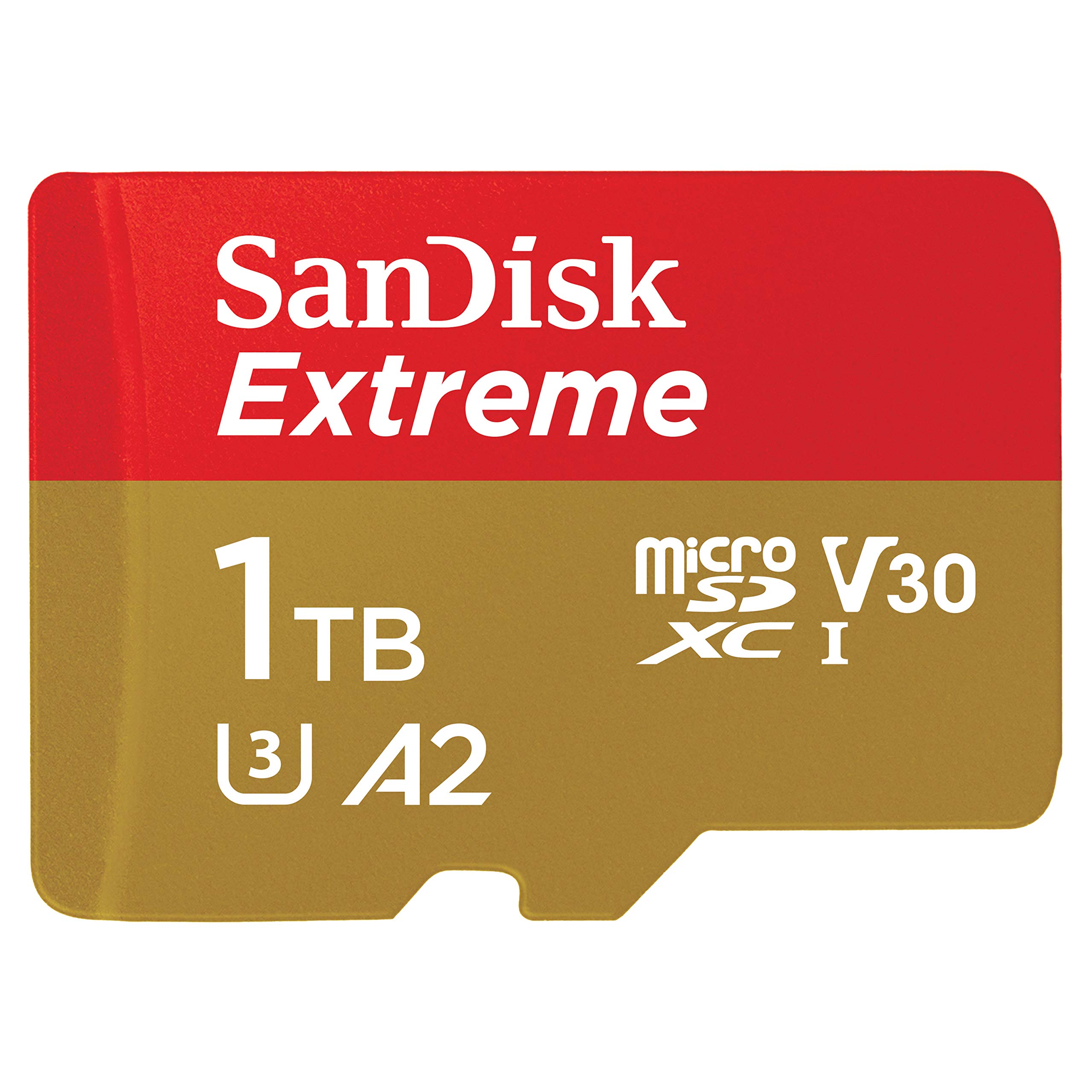 Tarjeta de Memoria Sandisk Extreme Microsd 1 Tb Uhs-i Para Vídeo 4k - Venta Internacional