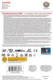 Foto 6 | Tarjeta De Memoria Sandisk Extreme Pro Microsdxc 64gb Class 10 U3 - Venta Internacional