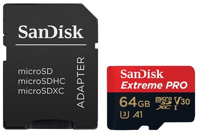 Foto 2 | Tarjeta De Memoria Sandisk Extreme Pro 4k 64gb Para Gopro Hero - Venta Internacional.