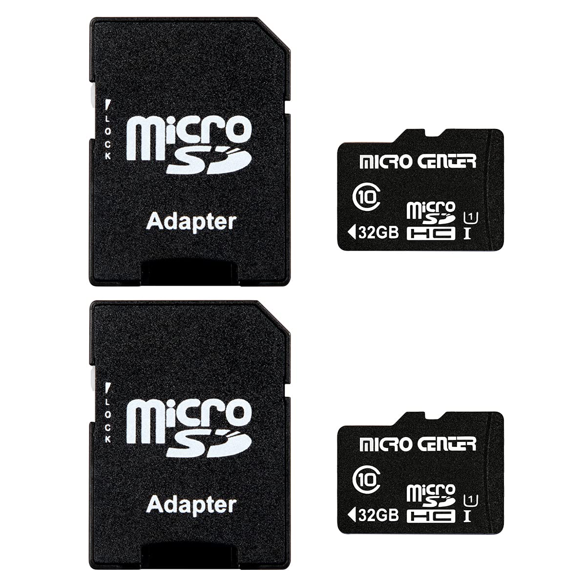 Foto 2 pulgar | Tarjeta De Memoria Flash Microsdhc Inland Micro Center  32 Gb Paquete de 2 - Venta Internacional