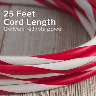 Foto 4 | Cable De Extensión Philips Outdoor 25 Pies 125 V 13 A 1625 W Rojo/blanco - Venta Internacional.