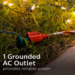Foto 6 | Cable De Extensión Philips Outdoor 25 Pies 125 V 13 A 1625 W Rojo/blanco - Venta Internacional.