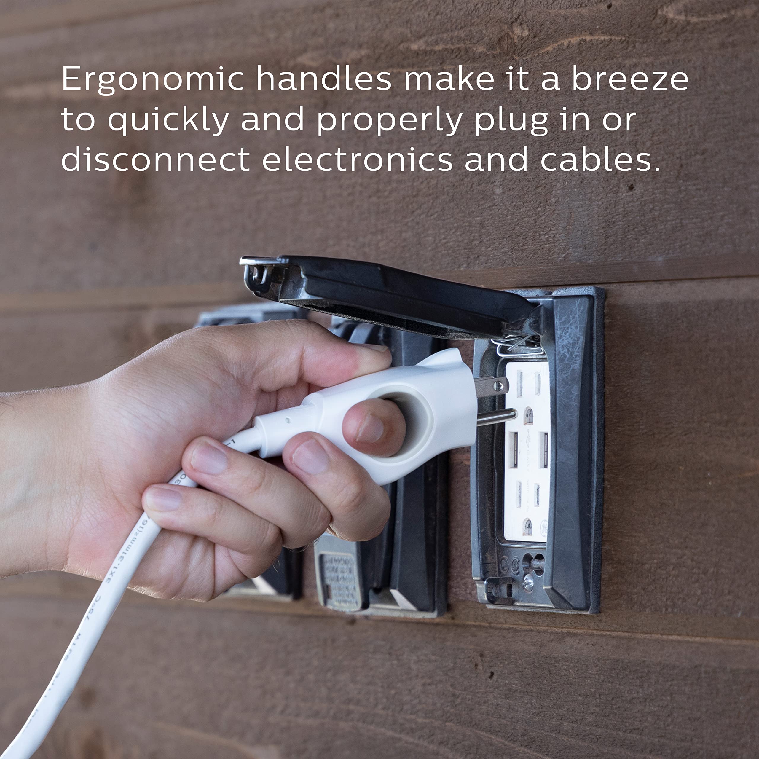 Foto 6 | Cable De Extensión Philips Ezgrip Spc3183ezt1/37 8 Pies 16 Awg - Venta Internacional.