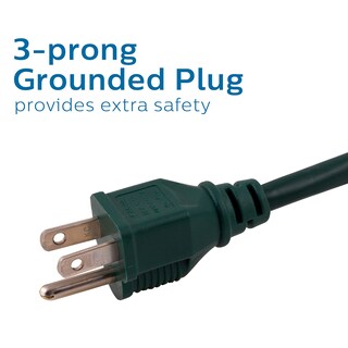 Foto 3 | Cable De Extensión Para Exteriores Philips Sps1037gf/27 De 25 Pies Con 3 Salidas - Venta Internacional.