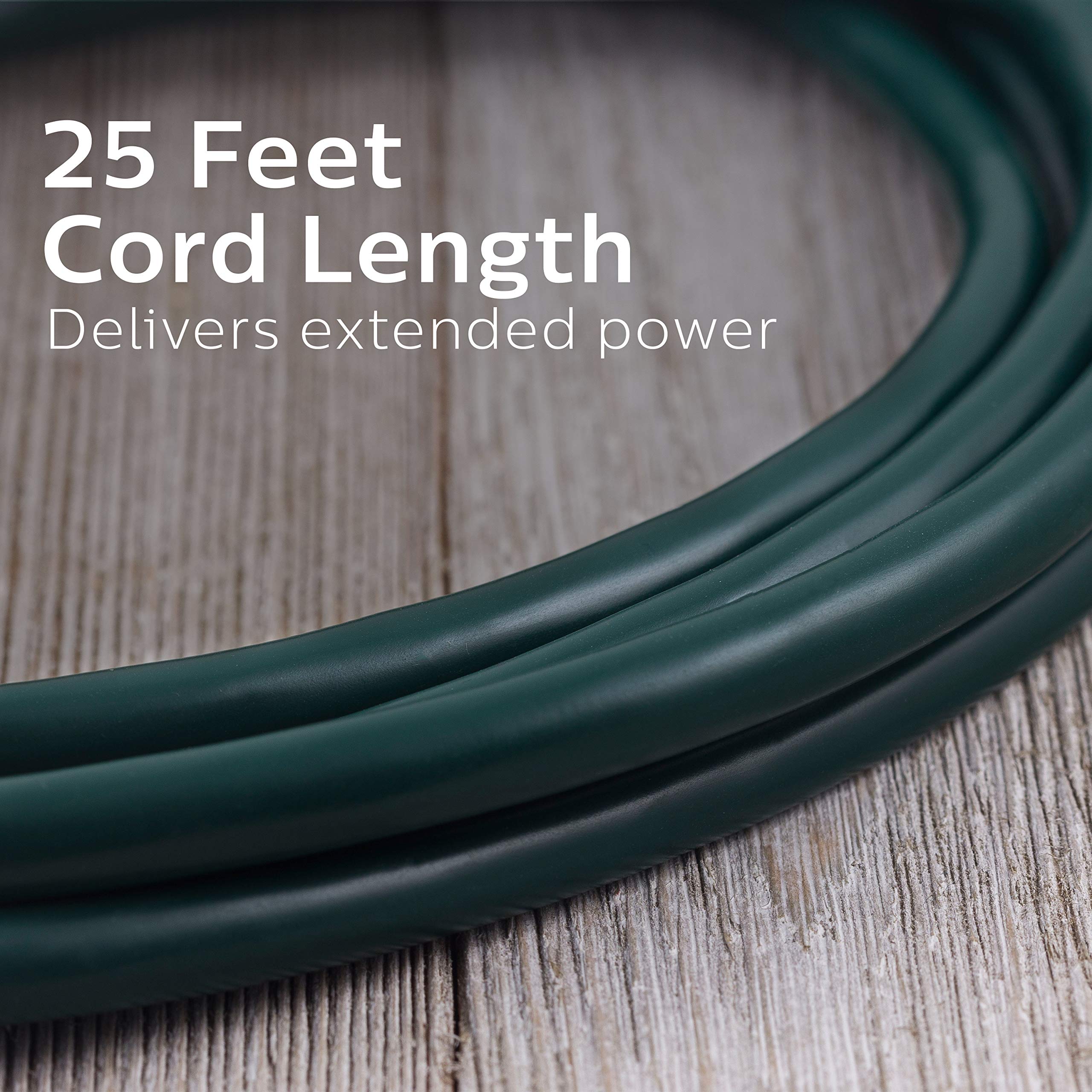 Foto 4 | Cable De Extensión Para Exteriores Philips Sps1037gf/27 De 25 Pies Con 3 Salidas - Venta Internacional.