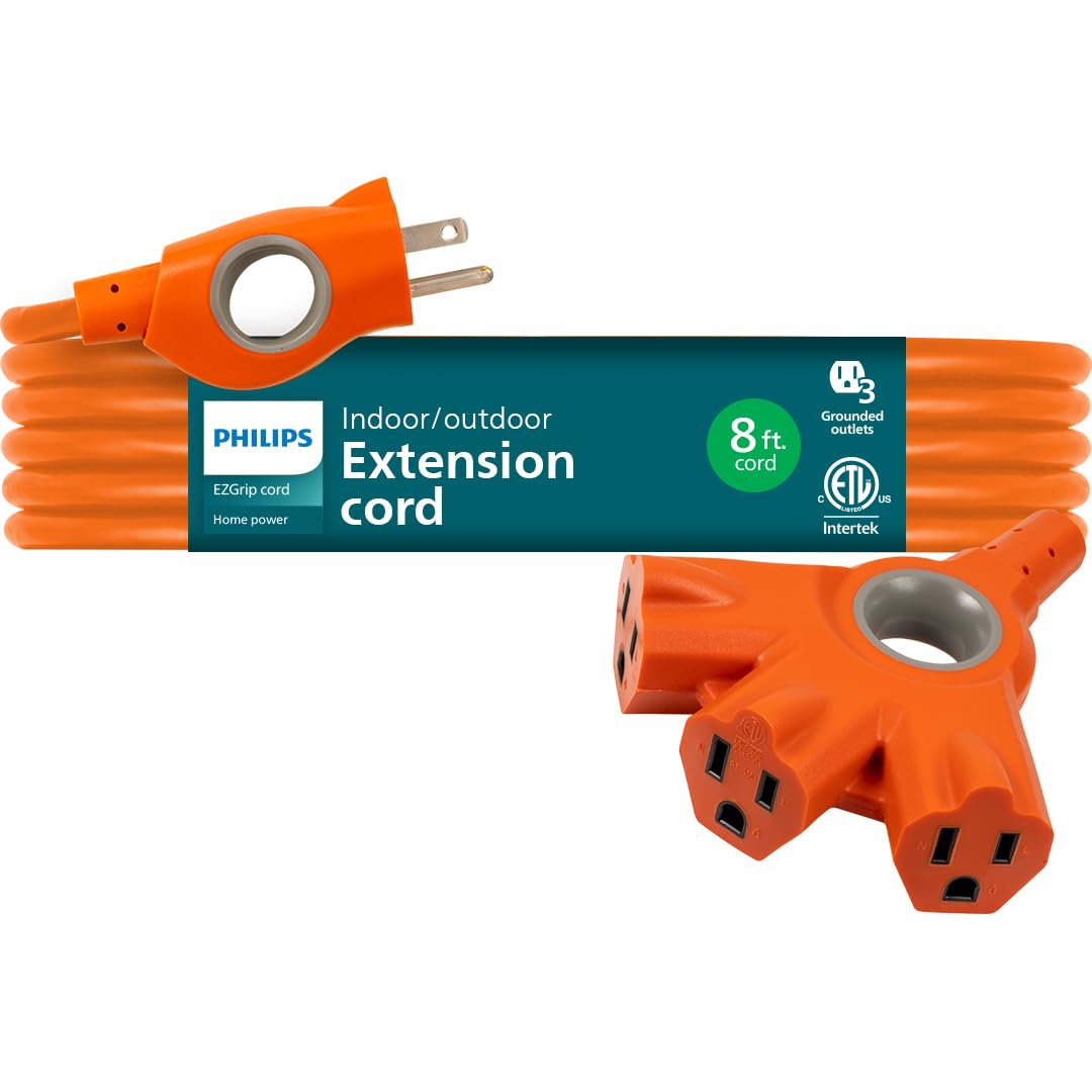 Cable De Extensión Philips Ezgrip Spc3083zo/37-t1 8 Pies 16 Awg Verde - Venta Internacional.