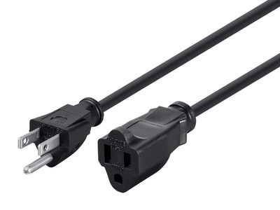 Foto 1 | Cable De Extensión Monoprice De 3 Puntas Nema 5-15p A Nema 5-15r - Venta Internacional.
