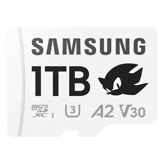 Foto 1 | Tarjeta Microsdxc Samsung Pro Plus Sonic The Hedgehog de 1 Tb - Venta Internacional