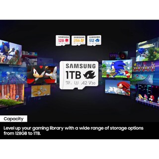 Foto 4 | Tarjeta Microsdxc Samsung Pro Plus Sonic The Hedgehog de 1 Tb - Venta Internacional