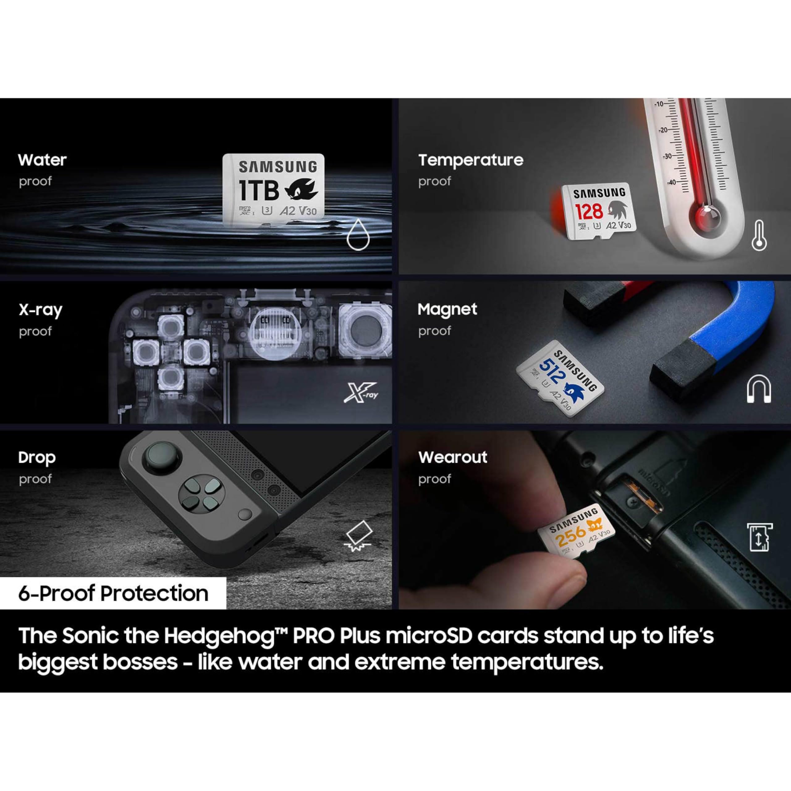 Foto 7 pulgar | Tarjeta Microsdxc Samsung Pro Plus Sonic The Hedgehog de 1 Tb - Venta Internacional
