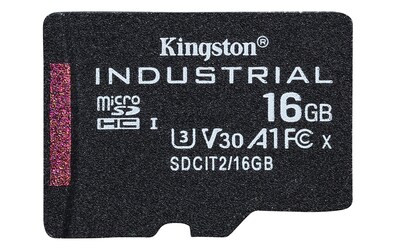 Foto 1 | Tarjeta De Memoria Kingston Industrial 16gb Microsdhc C10 A1 Pslc - Venta Internacional.