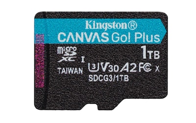 Foto 1 | Tarjeta De Memoria Kingston Canvas Go! Además, Microsd De 1 Tb, Clase 10 - Venta Internacional.