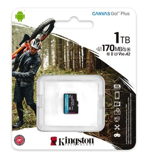 Foto 3 | Tarjeta De Memoria Kingston Canvas Go! Además, Microsd De 1 Tb, Clase 10 - Venta Internacional.