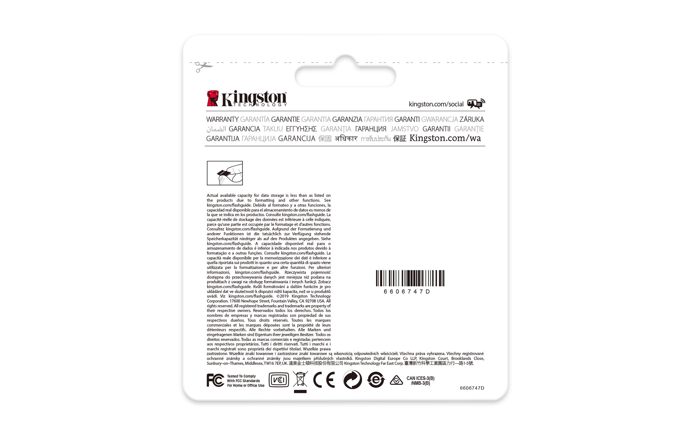 Foto 5 pulgar | Tarjeta Microsd Kingston High Endurance 64 Gb Full Hd 1080p - Venta Internacional.