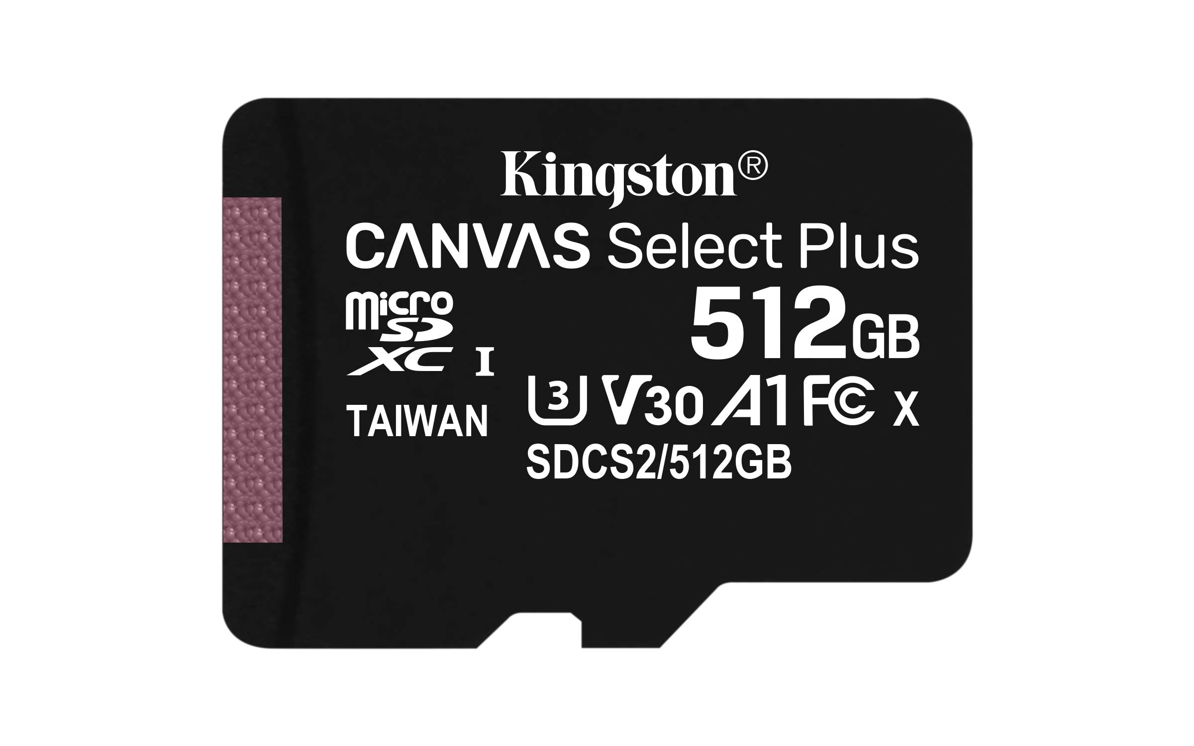 Tarjeta Microsdxc Kingston Canvas Select Plus De 512 Gb, Clase 10 - Venta Internacional.