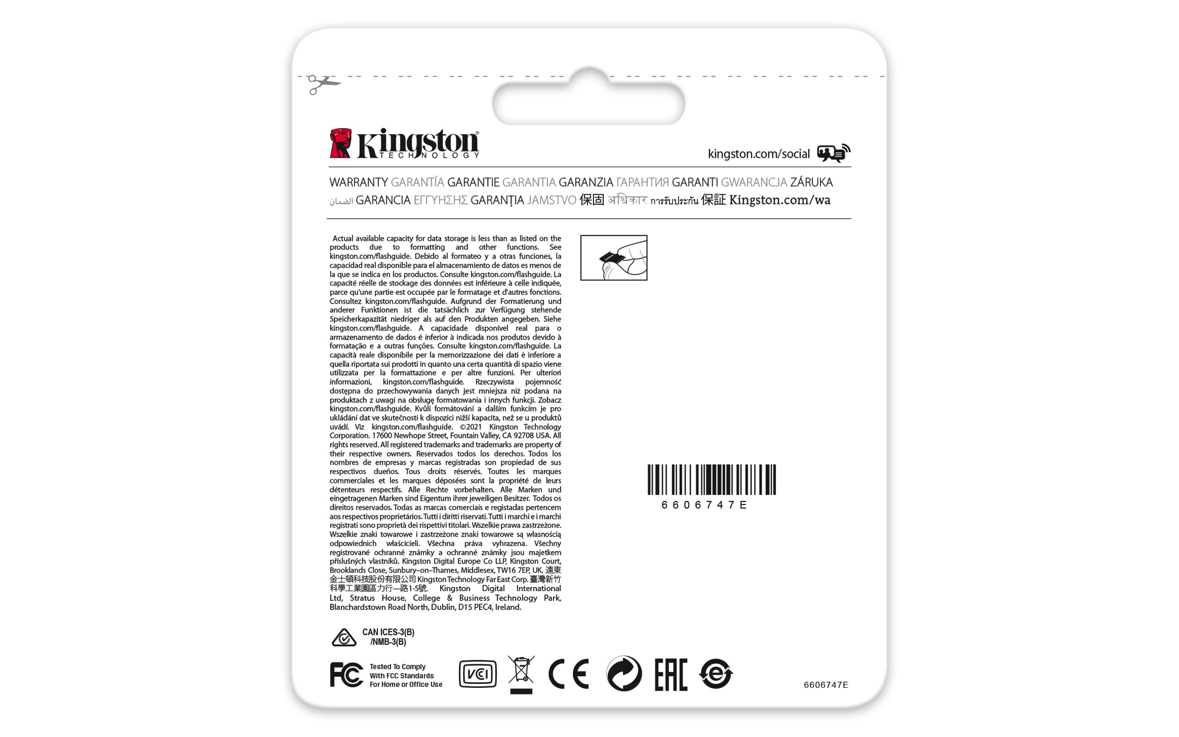Foto 5 pulgar | Tarjeta Microsd Kingston High Endurance 256 Gb Uhs-i U1 Clase 10 - Venta Internacional.