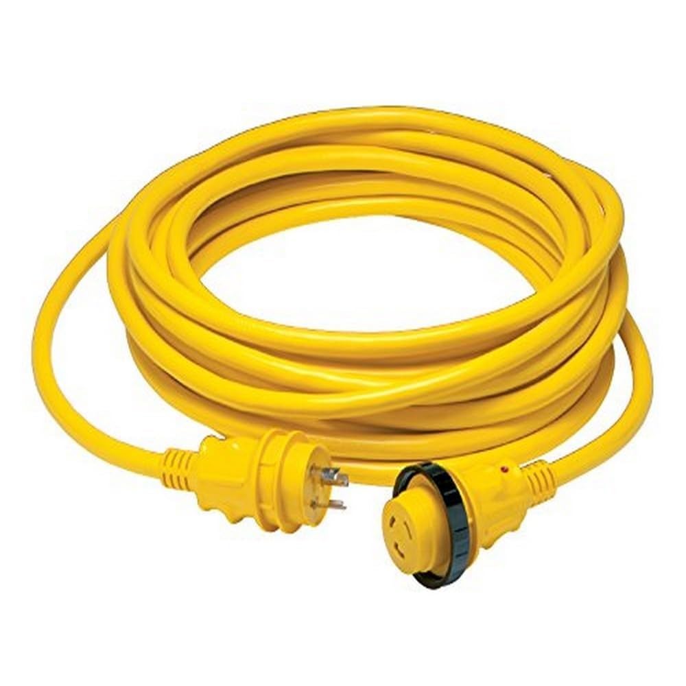 Foto 2 pulgar | Juego De Cables Marinco 35spp 30a 125v 10 M Amarillo - Venta Internacional.