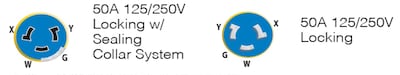 Foto 2 | Juego De Cables Marinco 6152sppw-25 50 A 125/250 V 7,6 M, Color Blanco - Venta Internacional.