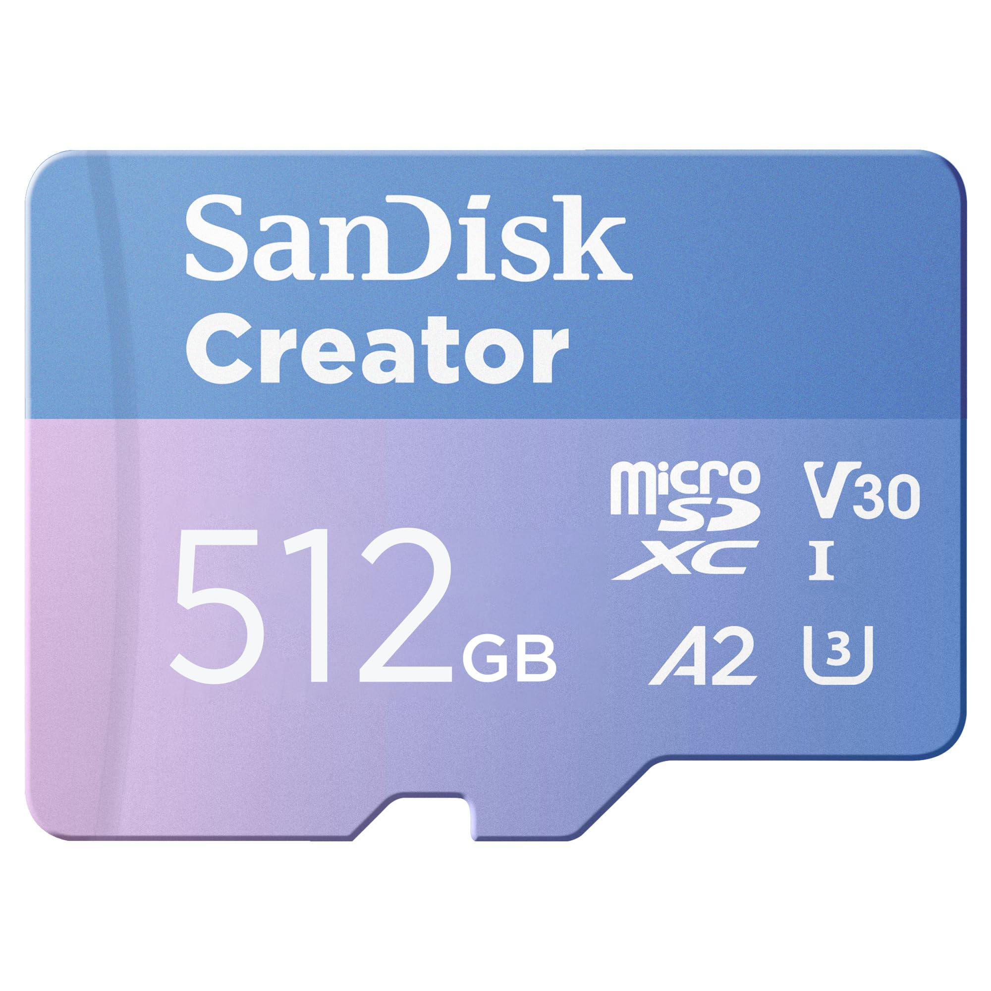Foto 1 | Memoria MicroSD Sandisk Creator 512 GB - Venta Internacional