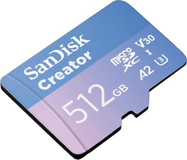 Foto 4 | Memoria MicroSD Sandisk Creator 512 GB - Venta Internacional