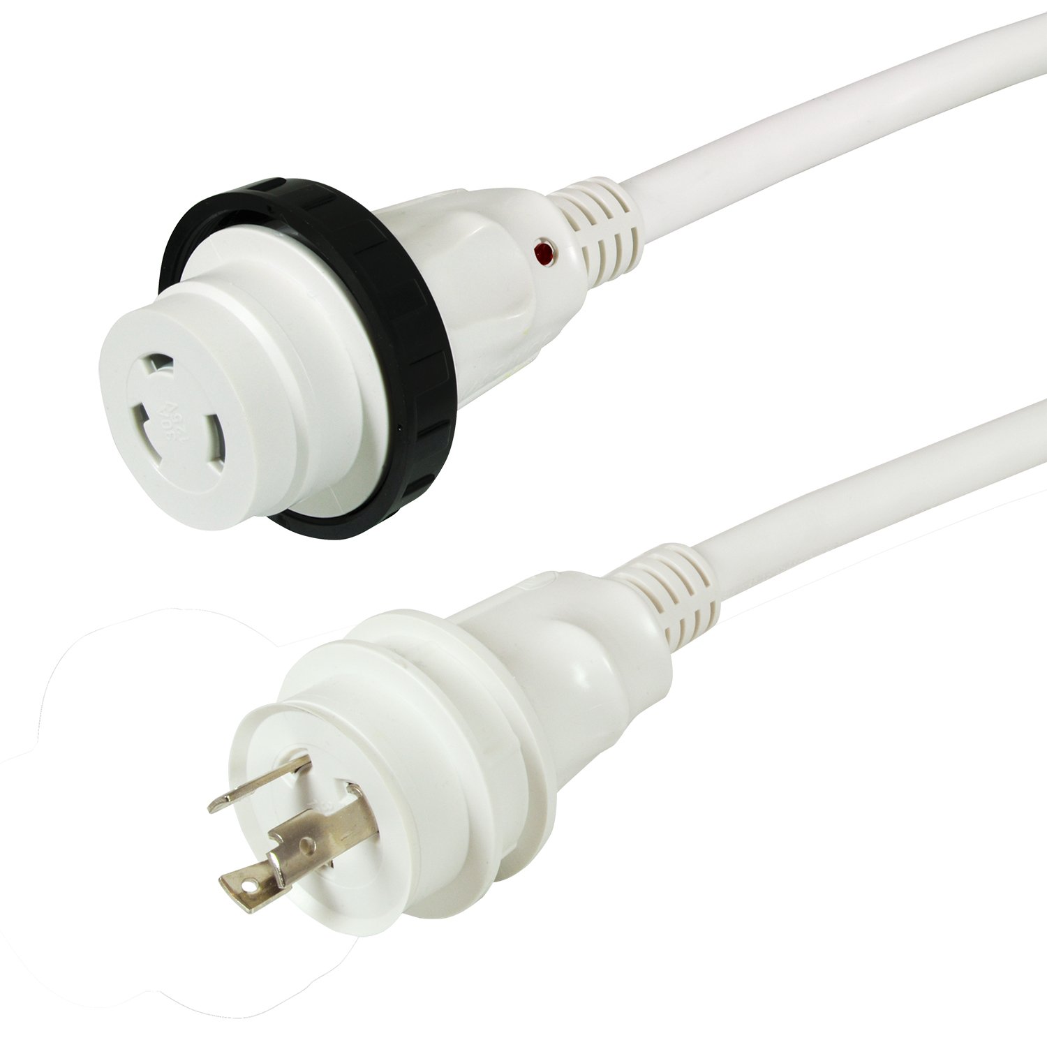Foto 2 pulgar | Cordset Marinco 199120 30 A 125 V 15 M Blanco - Venta Internacional.