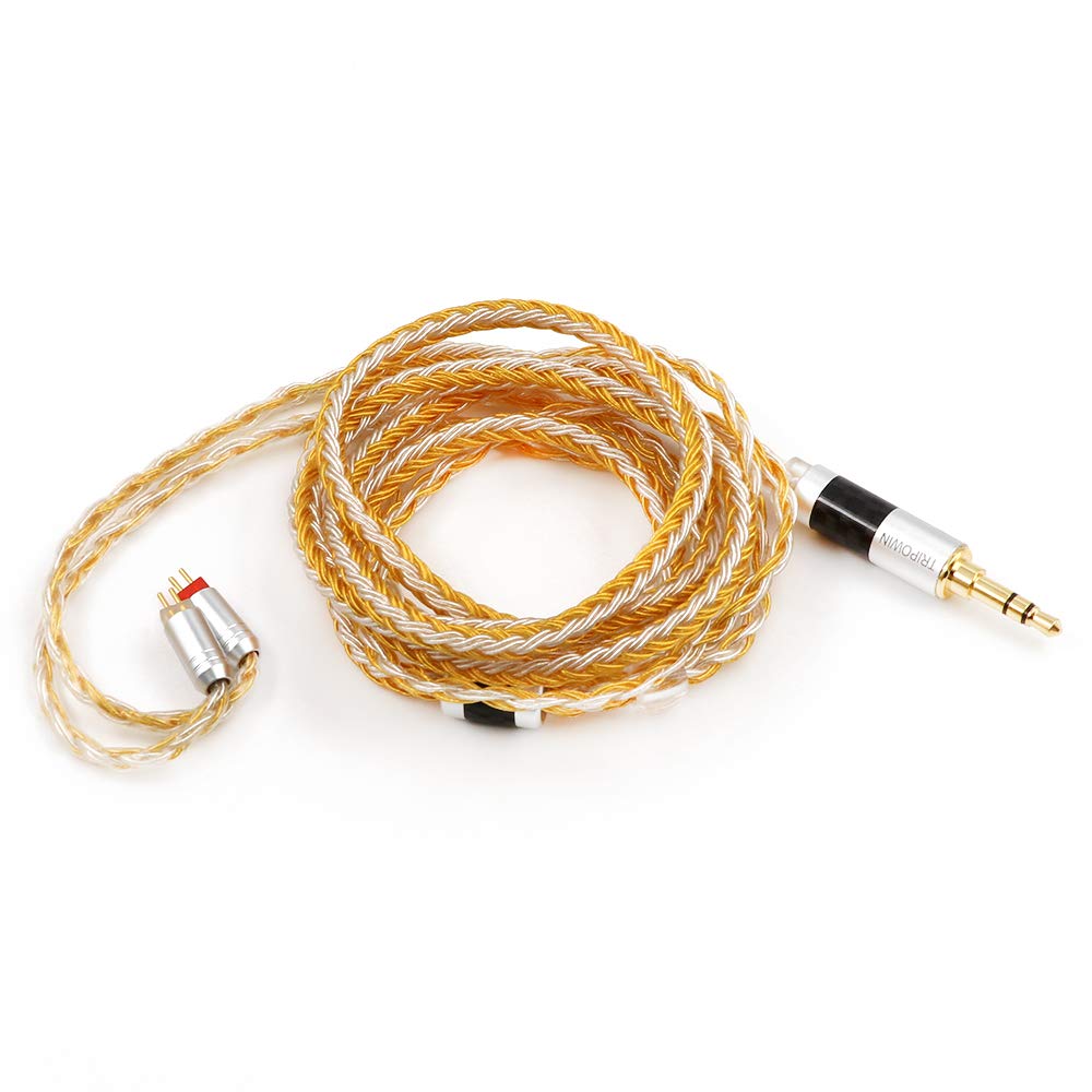 Foto 2 | Cable Iem Linsoul Tripowin Zonie De 16 Núcleos Chapado En Plata, 1,25 M - Venta Internacional.