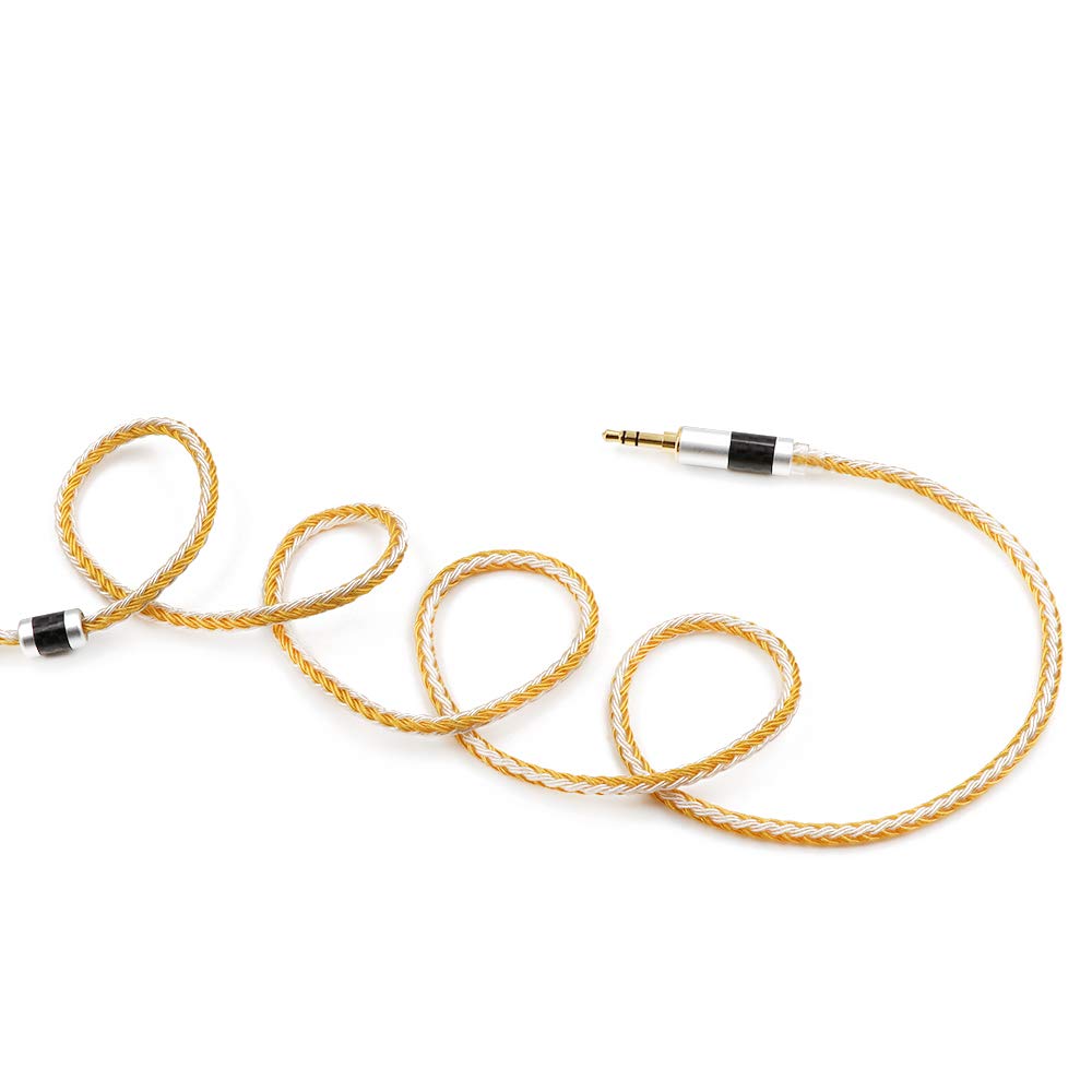 Foto 5 | Cable Iem Linsoul Tripowin Zonie De 16 Núcleos Chapado En Plata, 1,25 M - Venta Internacional.