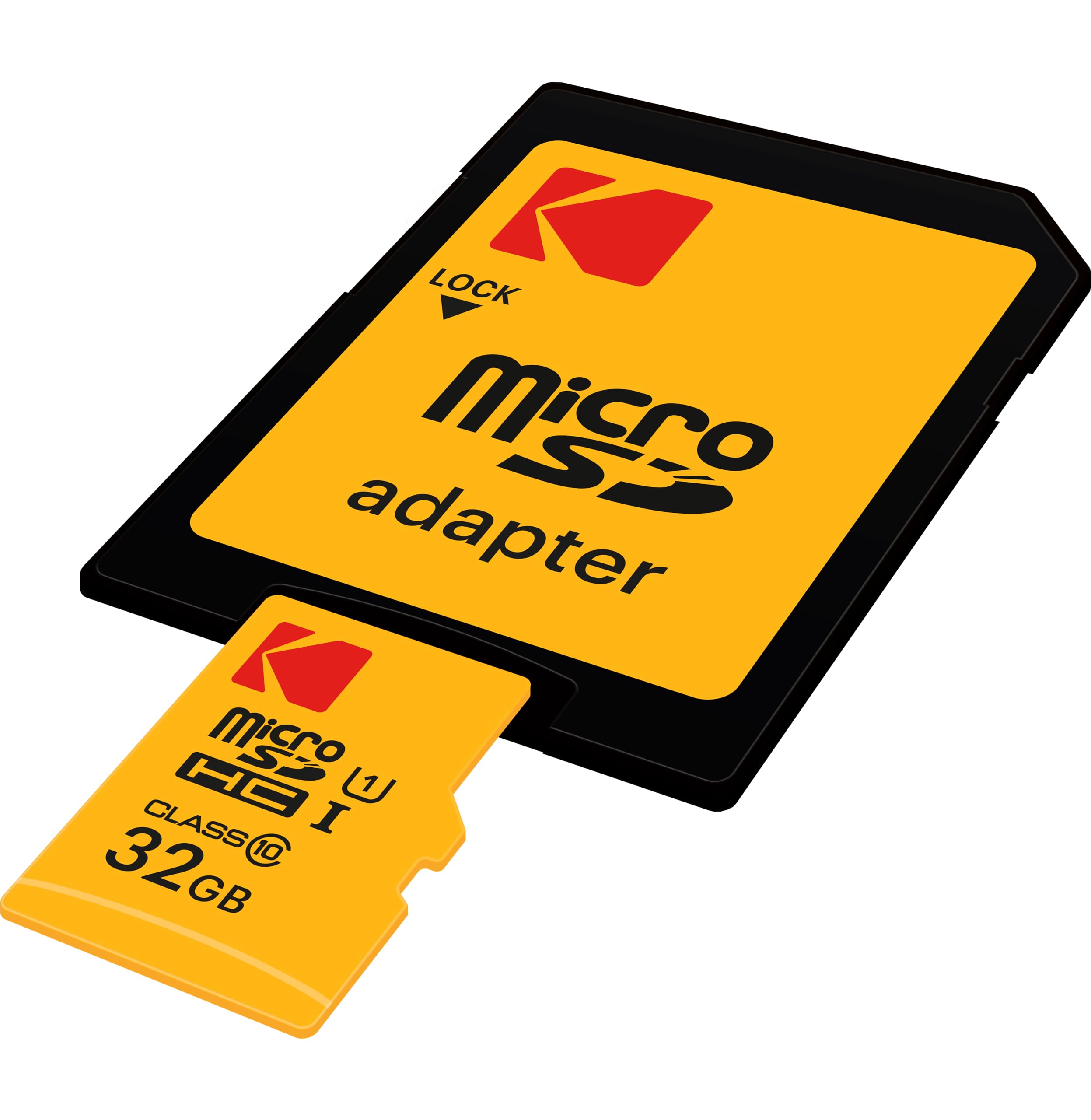 Foto 4 pulgar | Tarjeta Microsdhc Kodak 32gb Class 10 Uhs-i U1 Con Adaptador - Venta Internacional.