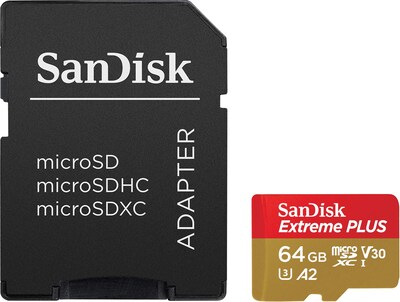 Foto 4 | Tarjeta de Memoria Sandisk Extreme Plus 64gb Microsdxc Class 10 U3 - Venta Internacional