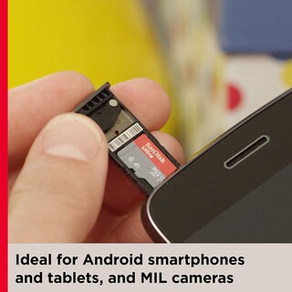 Foto 2 | Memoria MicroSDXC Sandisk 256 GB Clase 10 - Venta Internacional
