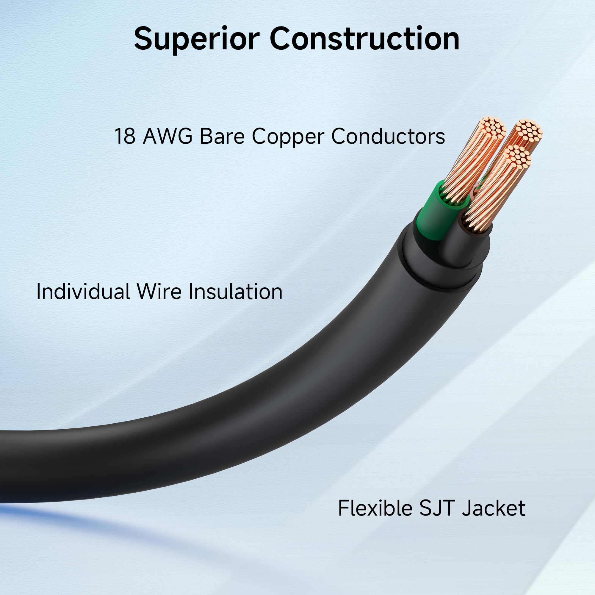 Foto 7 pulgar | Cable De Extensión De Alimentación Cable Matters, Paquete De 2 Unidades, 1,8 M, Iec C14 A C13 - Venta Internacional.