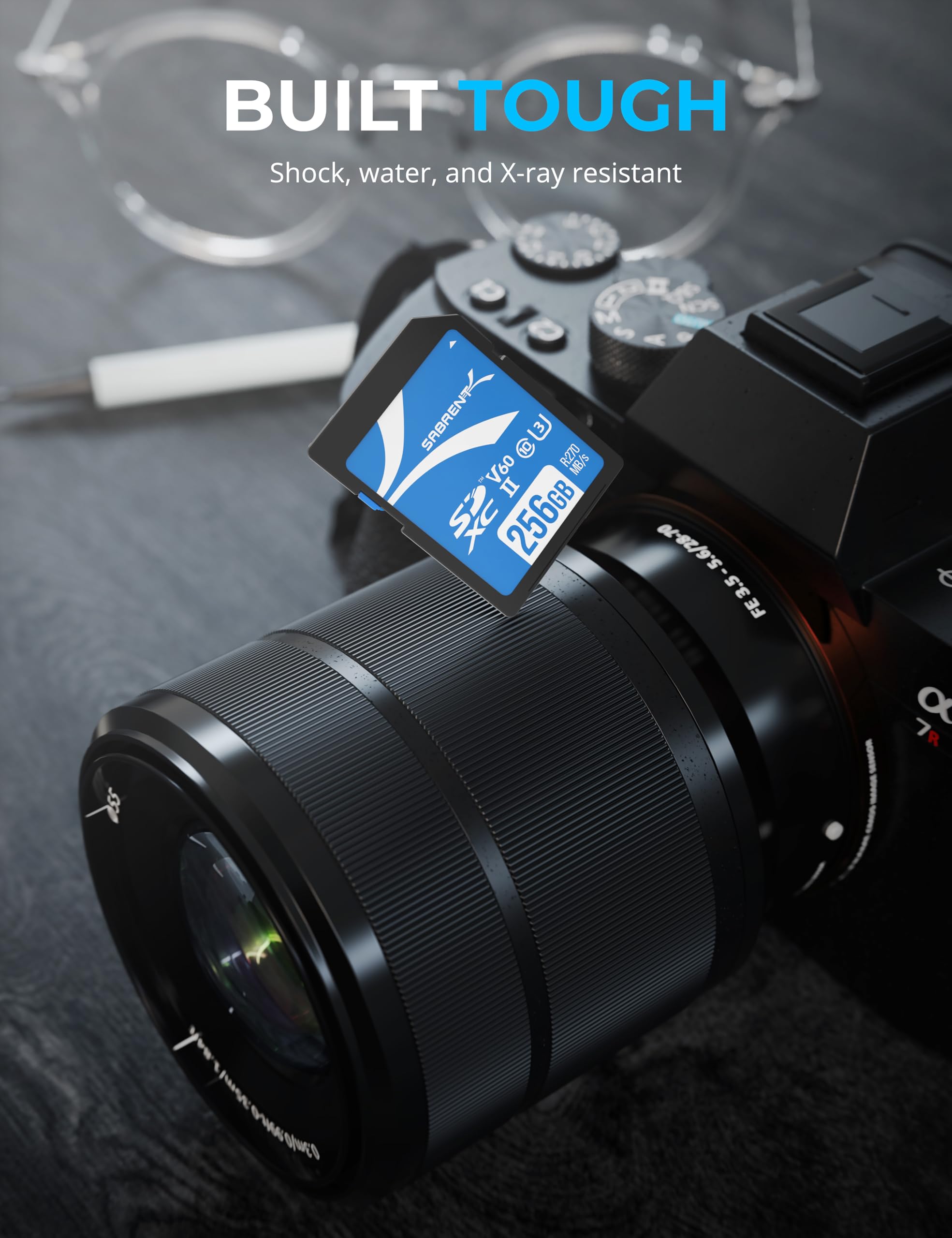 Foto 4 | Tarjeta De Memoria Sabrent Rocket V60 256gb Sd Uhs-ii R270 Mb/s - Venta Internacional.