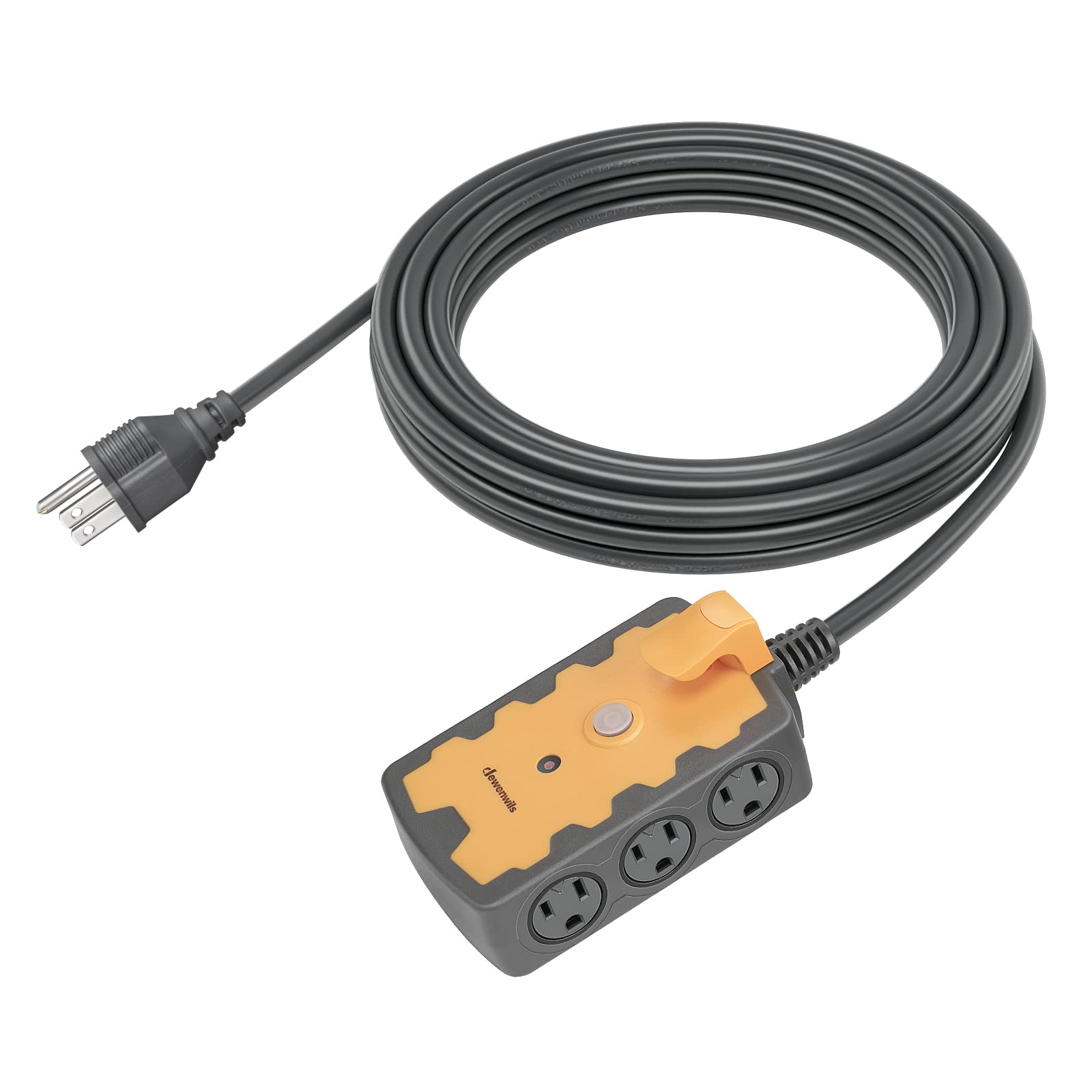 Power Strip Dewenwils Workshop, 6 Tomas De Corriente, 15 Pies Con Interruptor De 15 A - Venta Internacional.