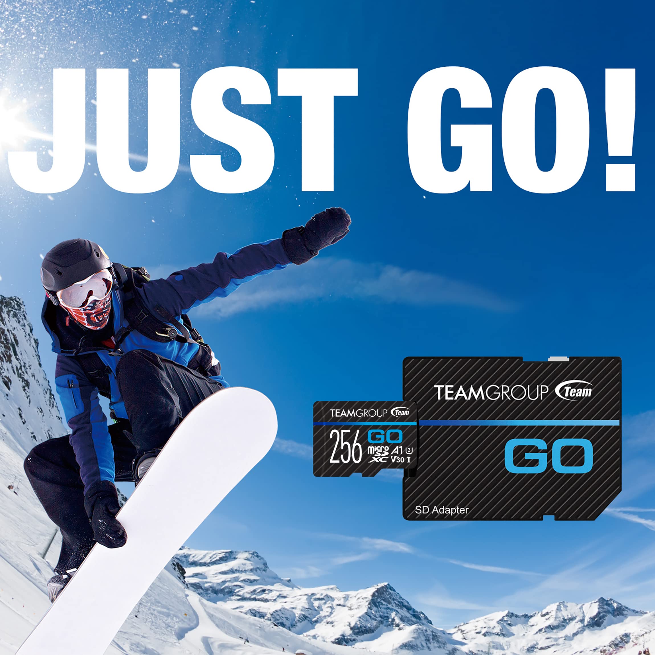 Foto 6 | Tarjeta De Memoria Teamgroup Go Card 256 Gb X 5 Pack Micro Sdxc Uhs-i U3 V30 - Venta Internacional.